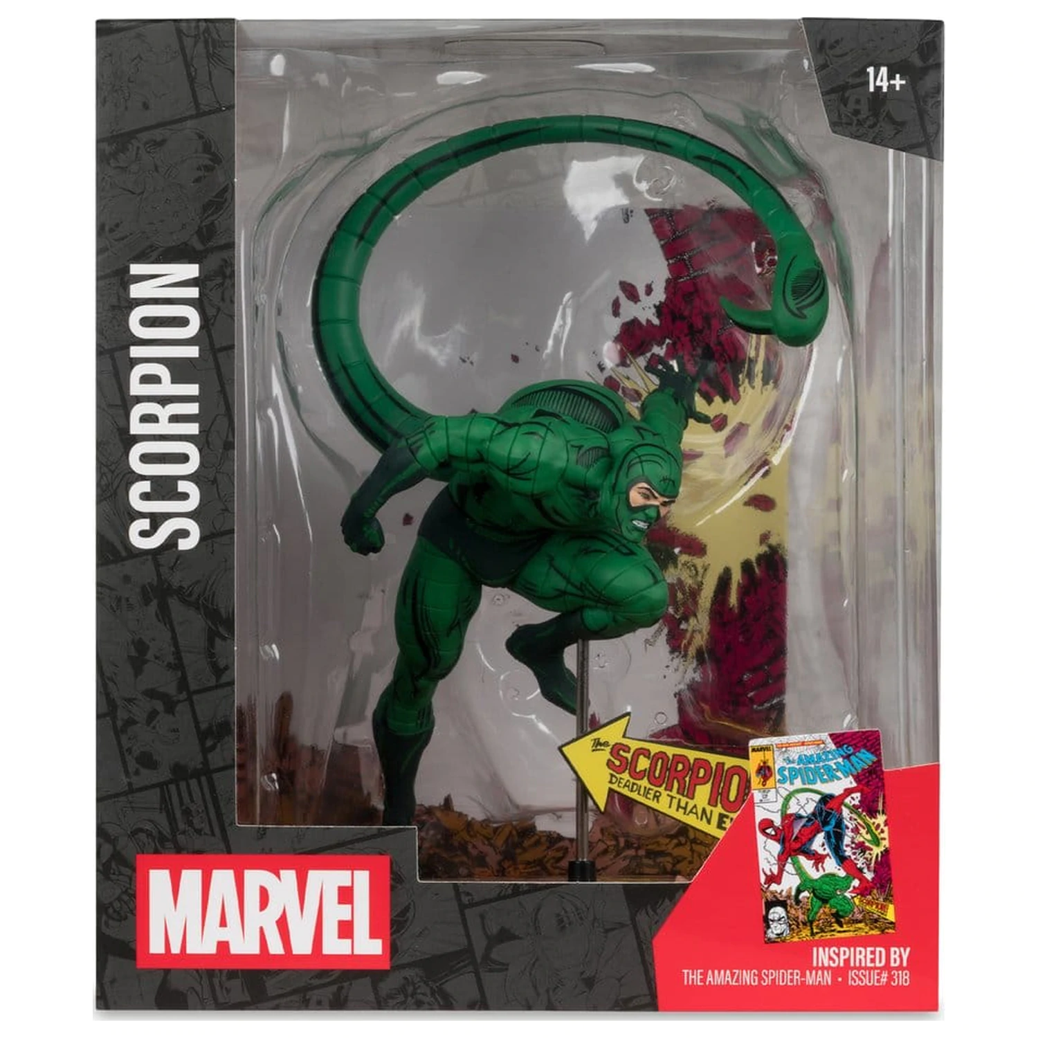 Kolekcja Marvel figurka PVC 1/10 Scorpion (The Amazing Spider-Man #318) 17 cm zdjęcie produktu