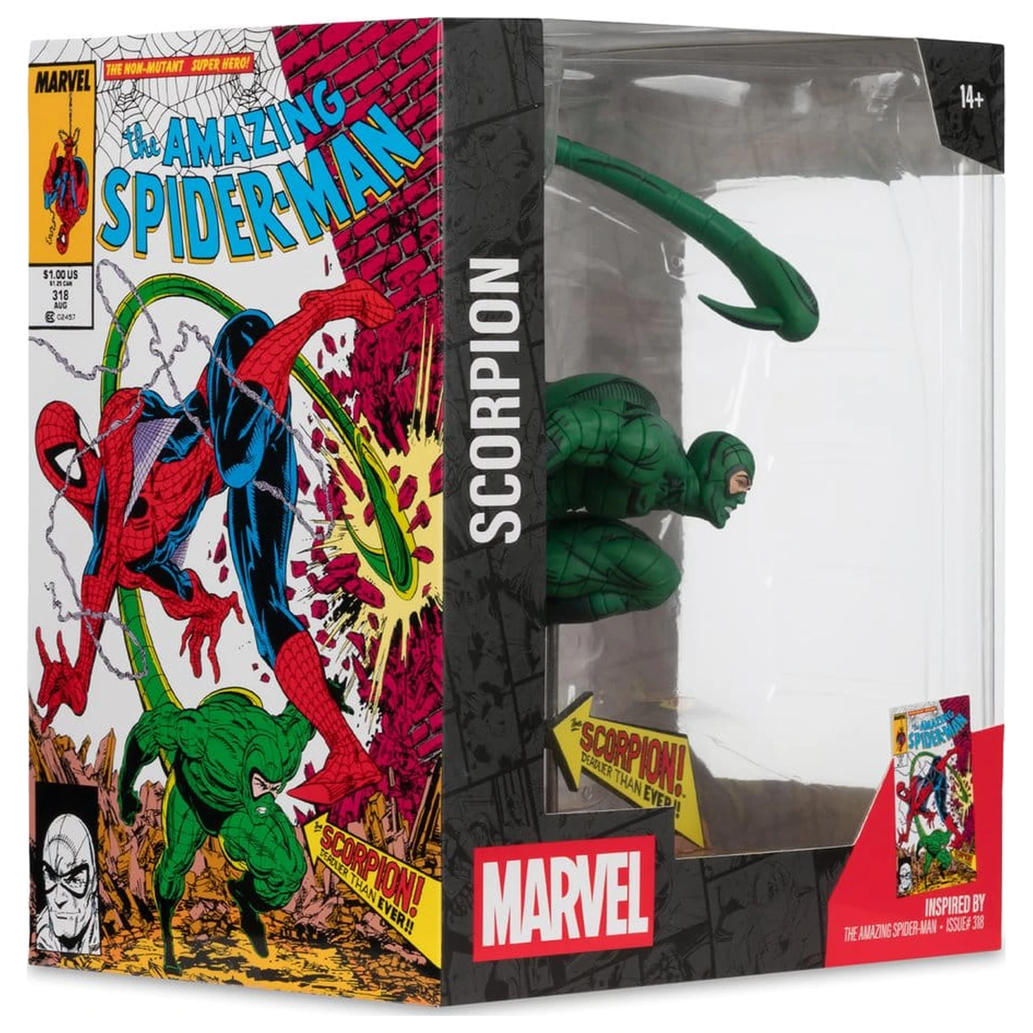 Kolekcja Marvel figurka PVC 1/10 Scorpion (The Amazing Spider-Man #318) 17 cm zdjęcie produktu
