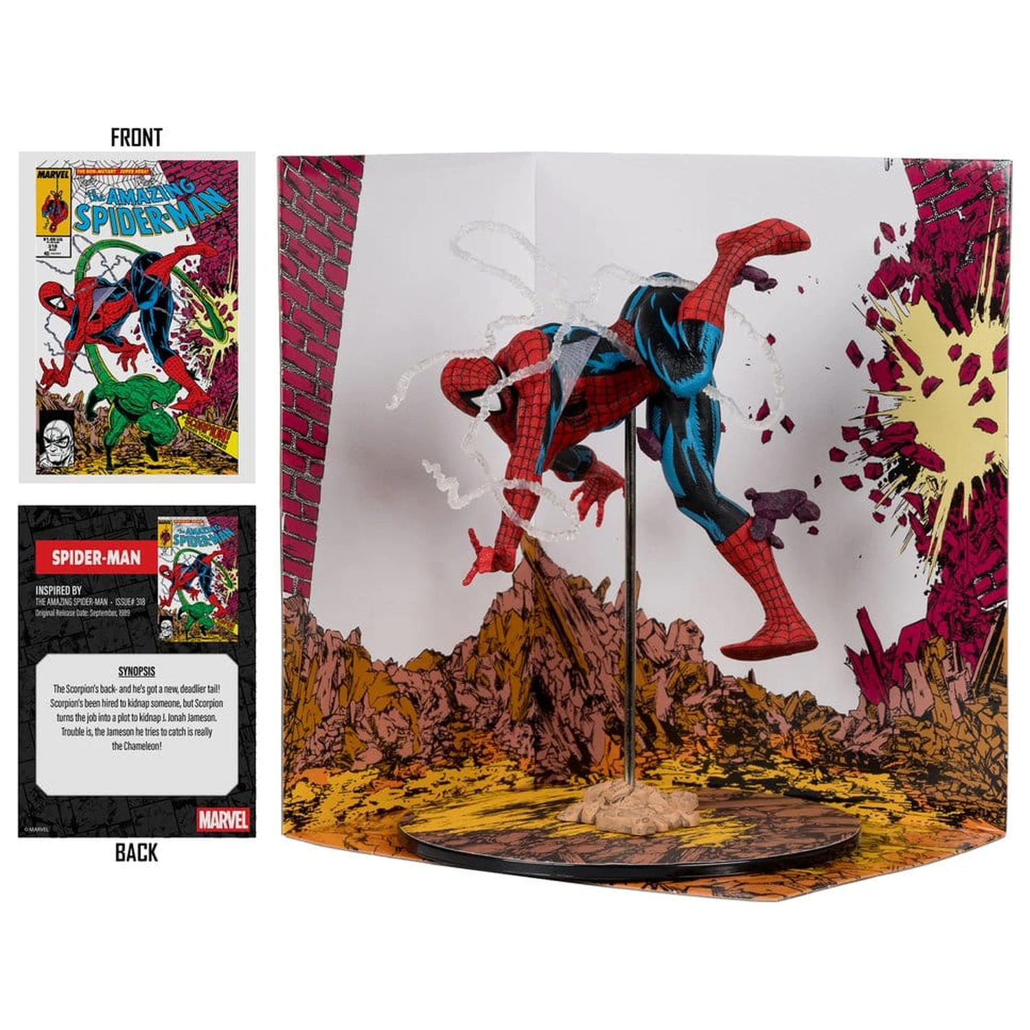 Marvel Collection Figurka PVC 1/10 Spider-Man (The Amazing Spider-Man #318) 17 cm zdjęcie produktu