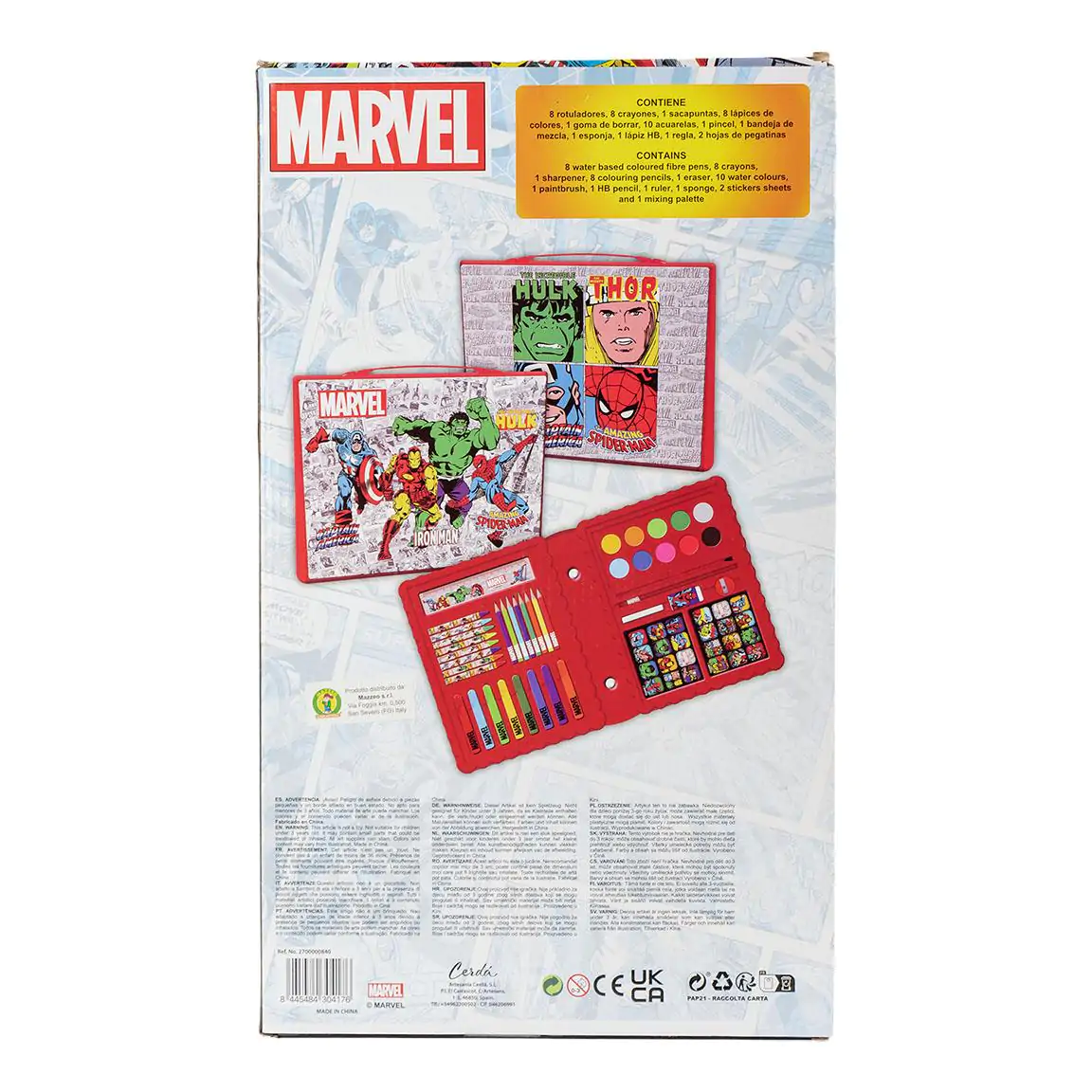 Marvel zestaw artykułów papierniczych do kolorowania zdjęcie produktu