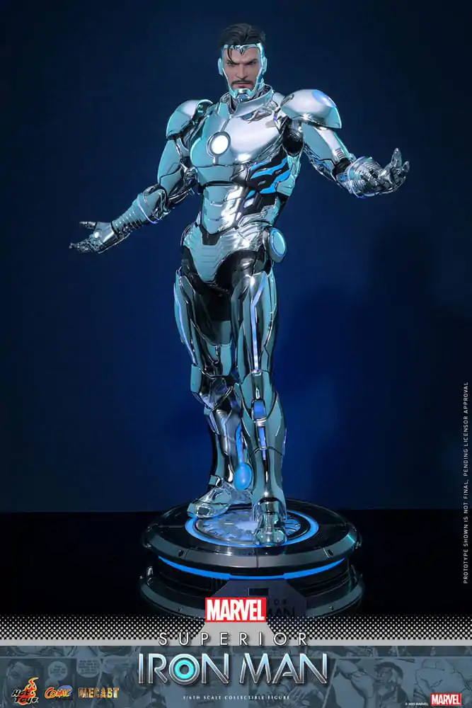 Marvel Comic Diecast Masterpiece Action Figure 1/6 Superior Iron Man 32 cm zdjęcie produktu