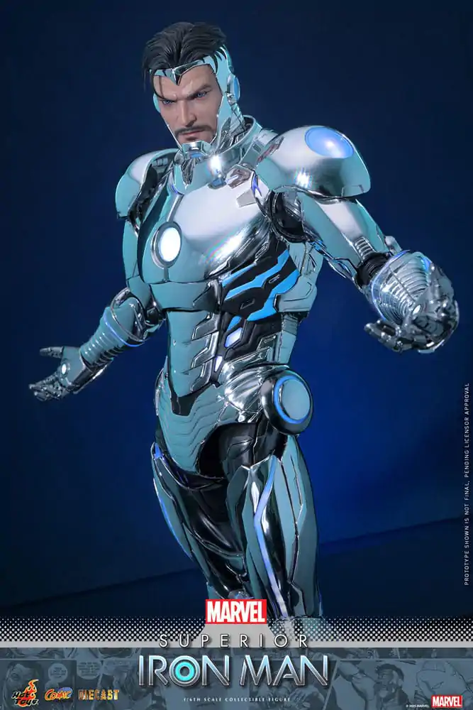 Marvel Comic Diecast Masterpiece Action Figure 1/6 Superior Iron Man 32 cm zdjęcie produktu
