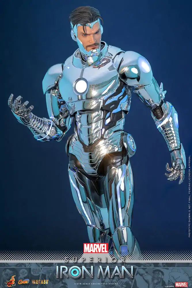 Marvel Comic Diecast Masterpiece Action Figure 1/6 Superior Iron Man 32 cm zdjęcie produktu