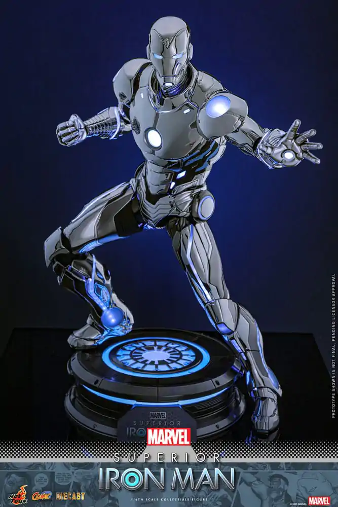 Marvel Comic Diecast Masterpiece Action Figure 1/6 Superior Iron Man 32 cm zdjęcie produktu