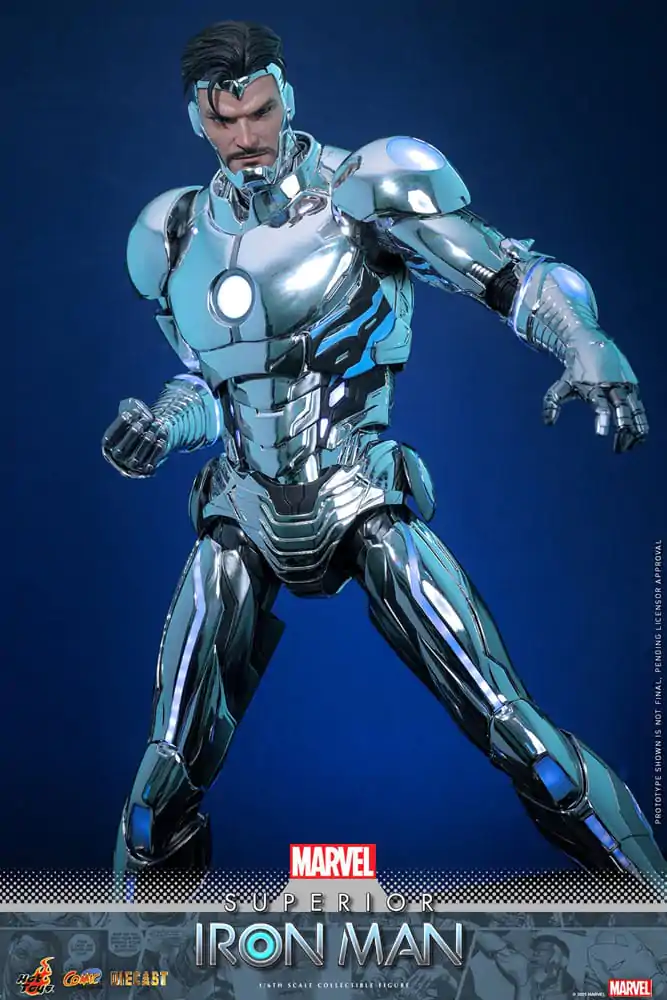 Marvel Comic Diecast Masterpiece Action Figure 1/6 Superior Iron Man 32 cm zdjęcie produktu