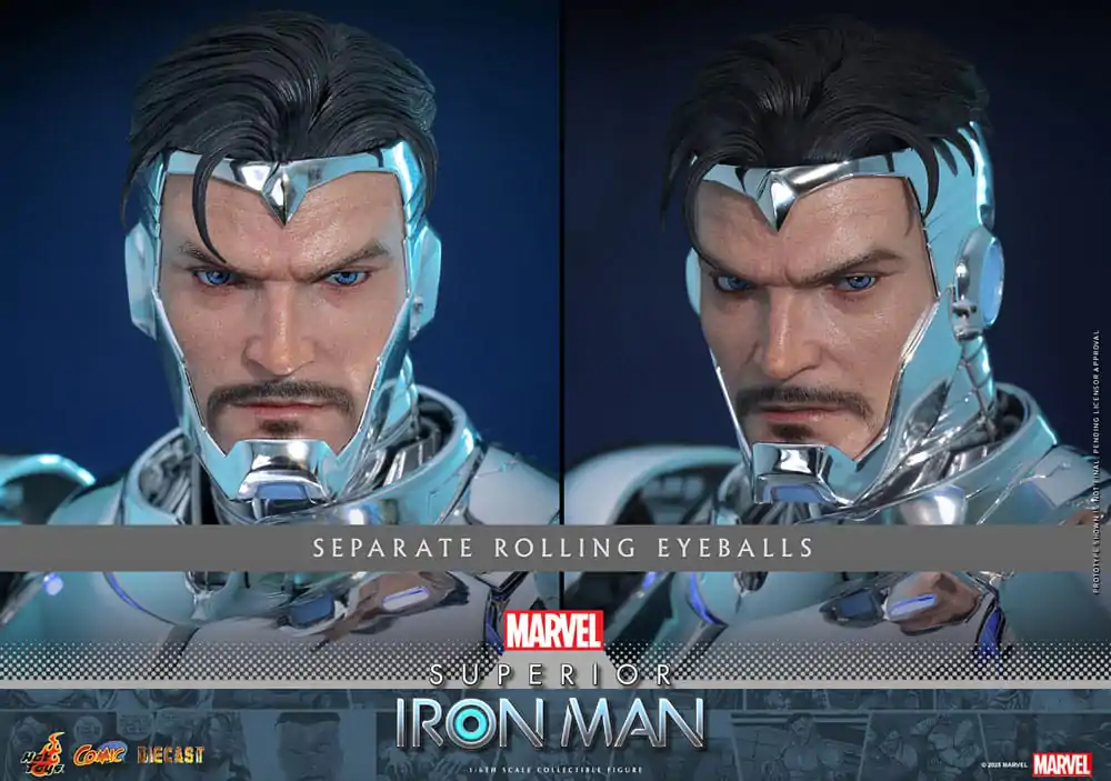 Marvel Comic Diecast Masterpiece Action Figure 1/6 Superior Iron Man 32 cm zdjęcie produktu