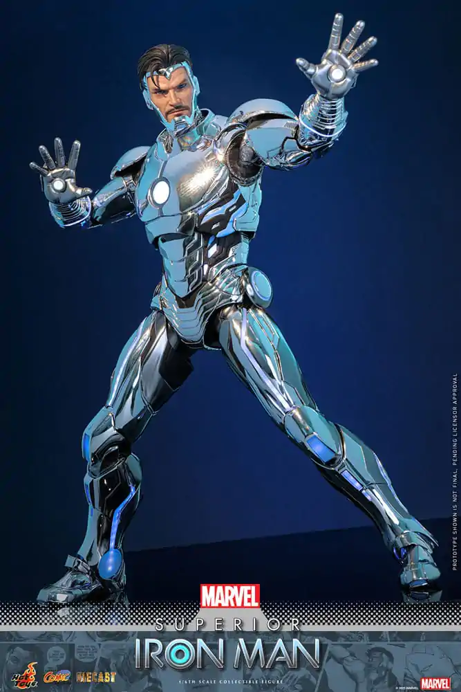 Marvel Comic Diecast Masterpiece Action Figure 1/6 Superior Iron Man 32 cm zdjęcie produktu