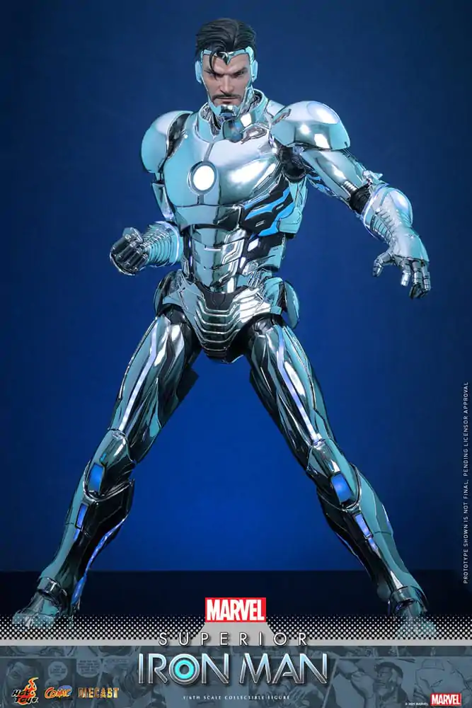 Marvel Comic Diecast Masterpiece Action Figure 1/6 Superior Iron Man 32 cm zdjęcie produktu