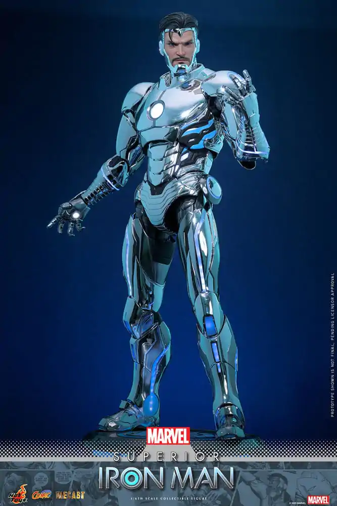Marvel Comic Diecast Masterpiece Action Figure 1/6 Superior Iron Man 32 cm zdjęcie produktu