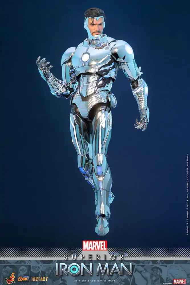 Marvel Comic Diecast Masterpiece Action Figure 1/6 Superior Iron Man 32 cm zdjęcie produktu