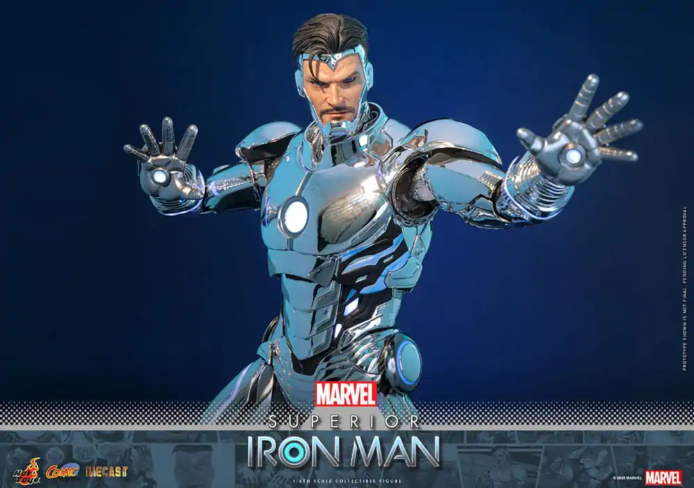 Marvel Comic Diecast Masterpiece Action Figure 1/6 Superior Iron Man 32 cm zdjęcie produktu
