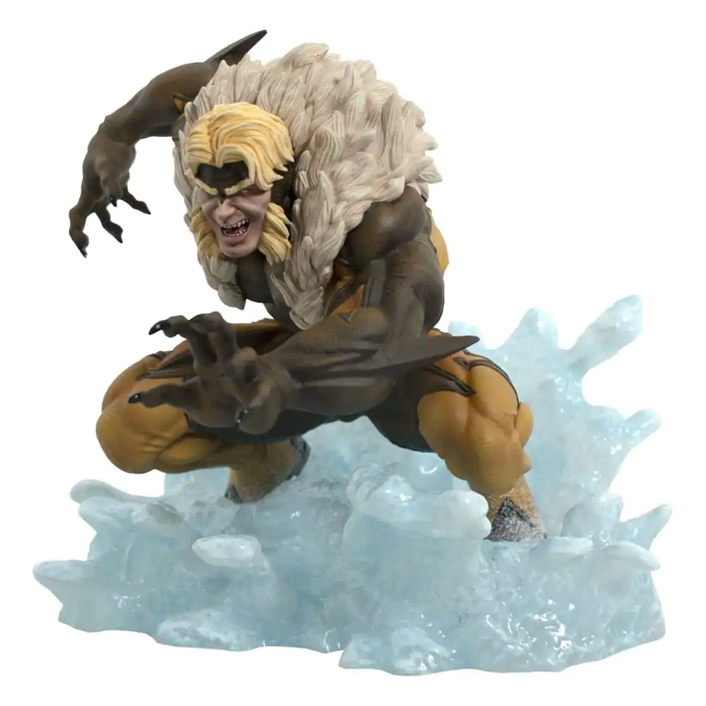 Marvel Comic Gallery PVC Diorama Sabretooth 16 cm zdjęcie produktu