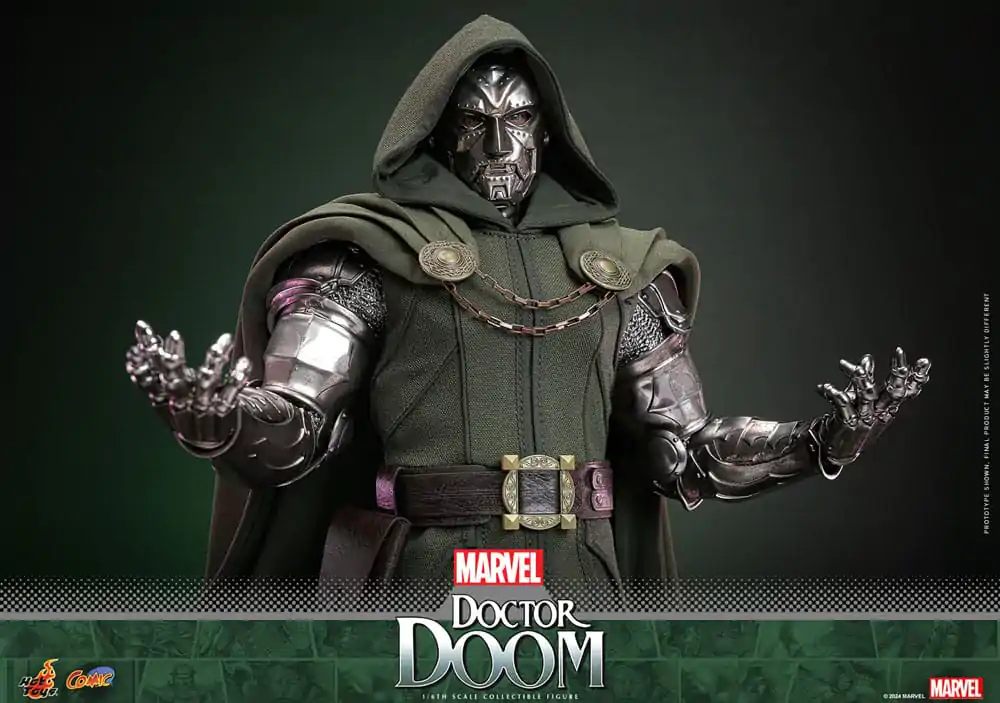 Marvel Comic Masterpiece Figurka Akcji 1/6 Doctor Doom 33 cm zdjęcie produktu