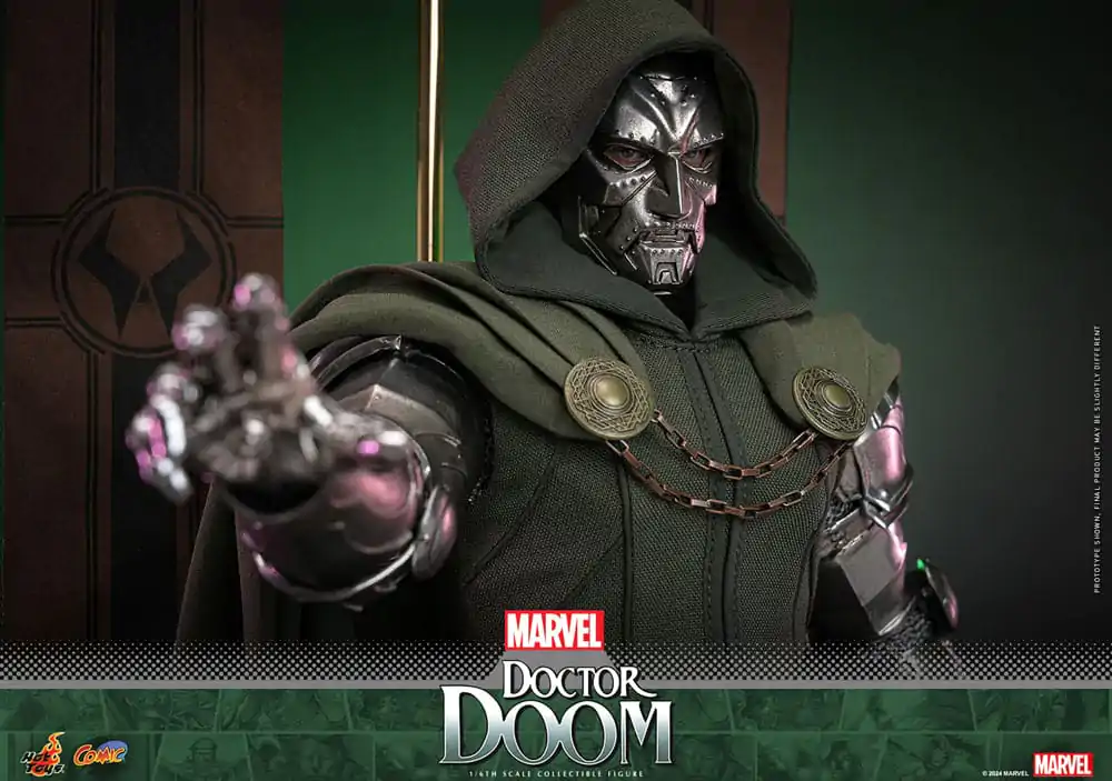 Marvel Comic Masterpiece Figurka Akcji 1/6 Doctor Doom 33 cm zdjęcie produktu