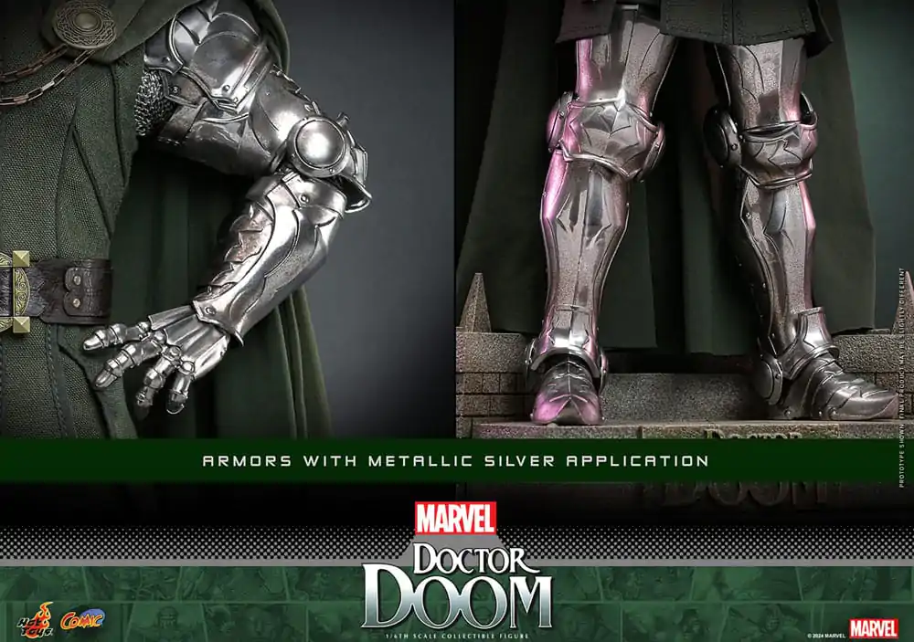 Marvel Comic Masterpiece Figurka Akcji 1/6 Doctor Doom 33 cm zdjęcie produktu