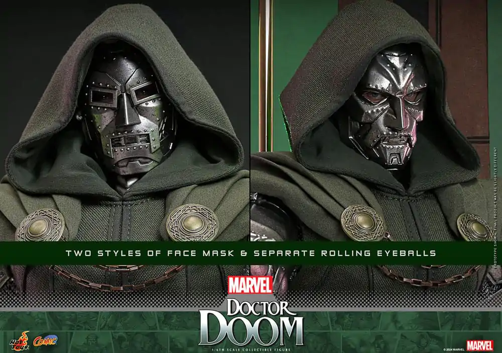 Marvel Comic Masterpiece Figurka Akcji 1/6 Doctor Doom 33 cm zdjęcie produktu