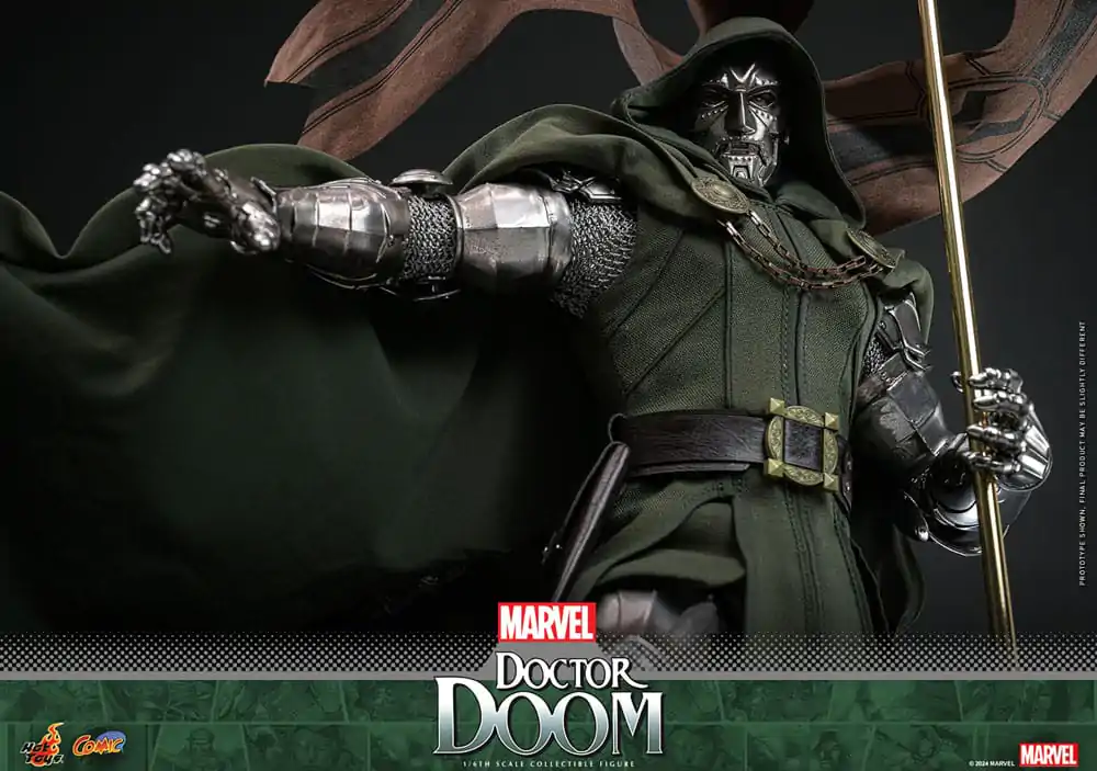 Marvel Comic Masterpiece Figurka Akcji 1/6 Doctor Doom 33 cm zdjęcie produktu