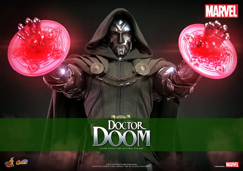 Marvel Comic Masterpiece Figurka Akcji 1/6 Doctor Doom 33 cm zdjęcie produktu