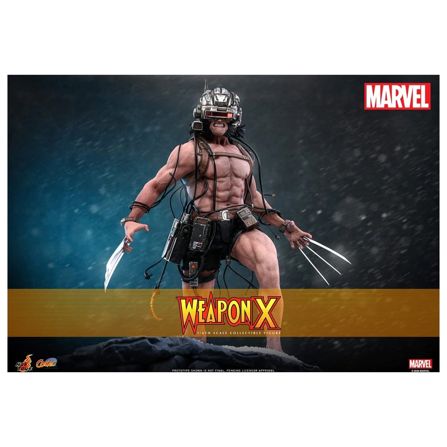 Marvel Comic Masterpiece Figurka Akcji 1/6 Weapon X 31 cm zdjęcie produktu