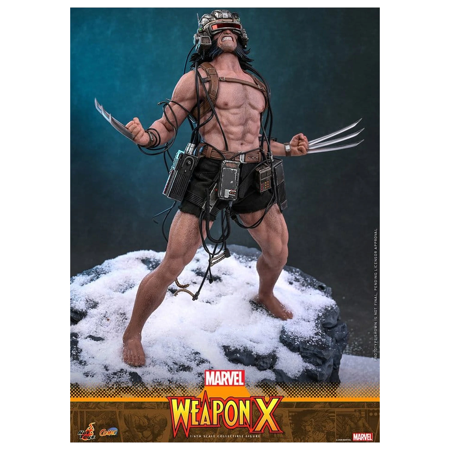 Marvel Comic Masterpiece Figurka Akcji 1/6 Weapon X 31 cm zdjęcie produktu