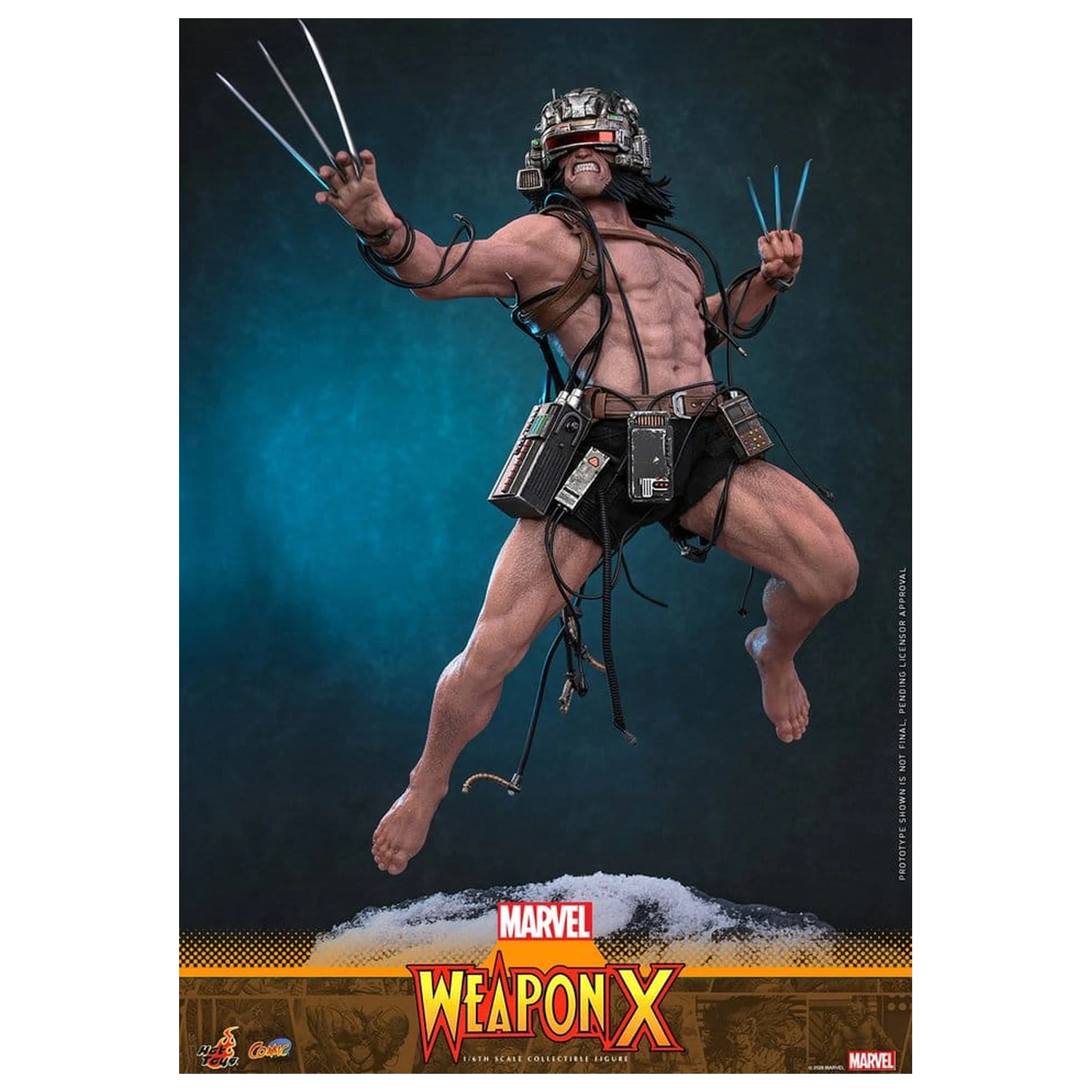 Marvel Comic Masterpiece Figurka Akcji 1/6 Weapon X 31 cm zdjęcie produktu
