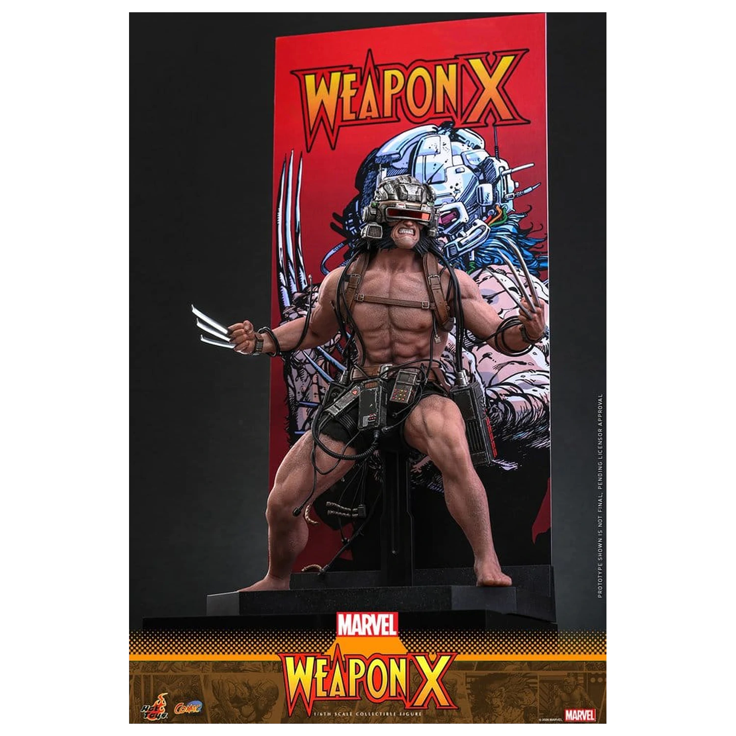 Marvel Comic Masterpiece Figurka Akcji 1/6 Weapon X 31 cm zdjęcie produktu