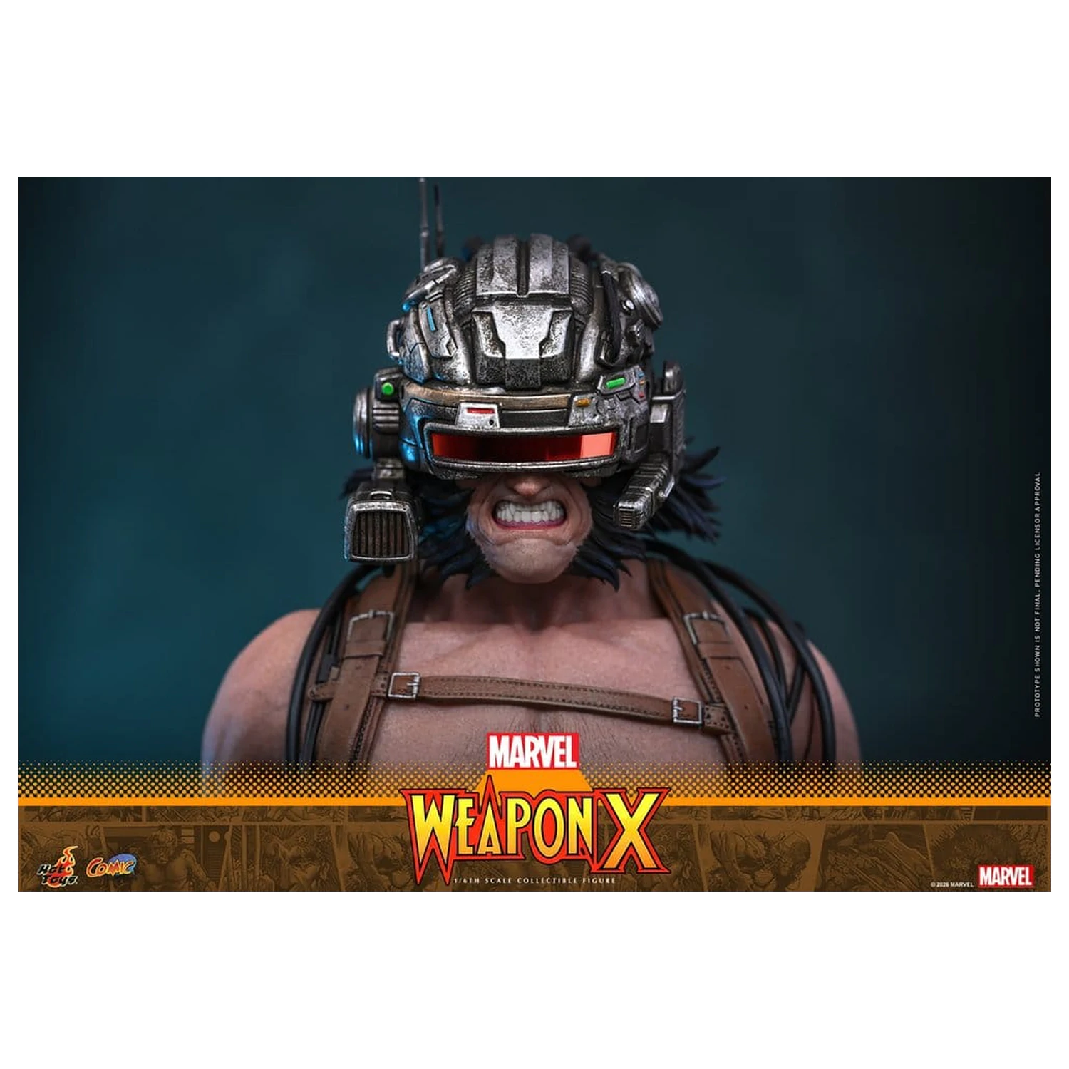 Marvel Comic Masterpiece Figurka Akcji 1/6 Weapon X 31 cm zdjęcie produktu