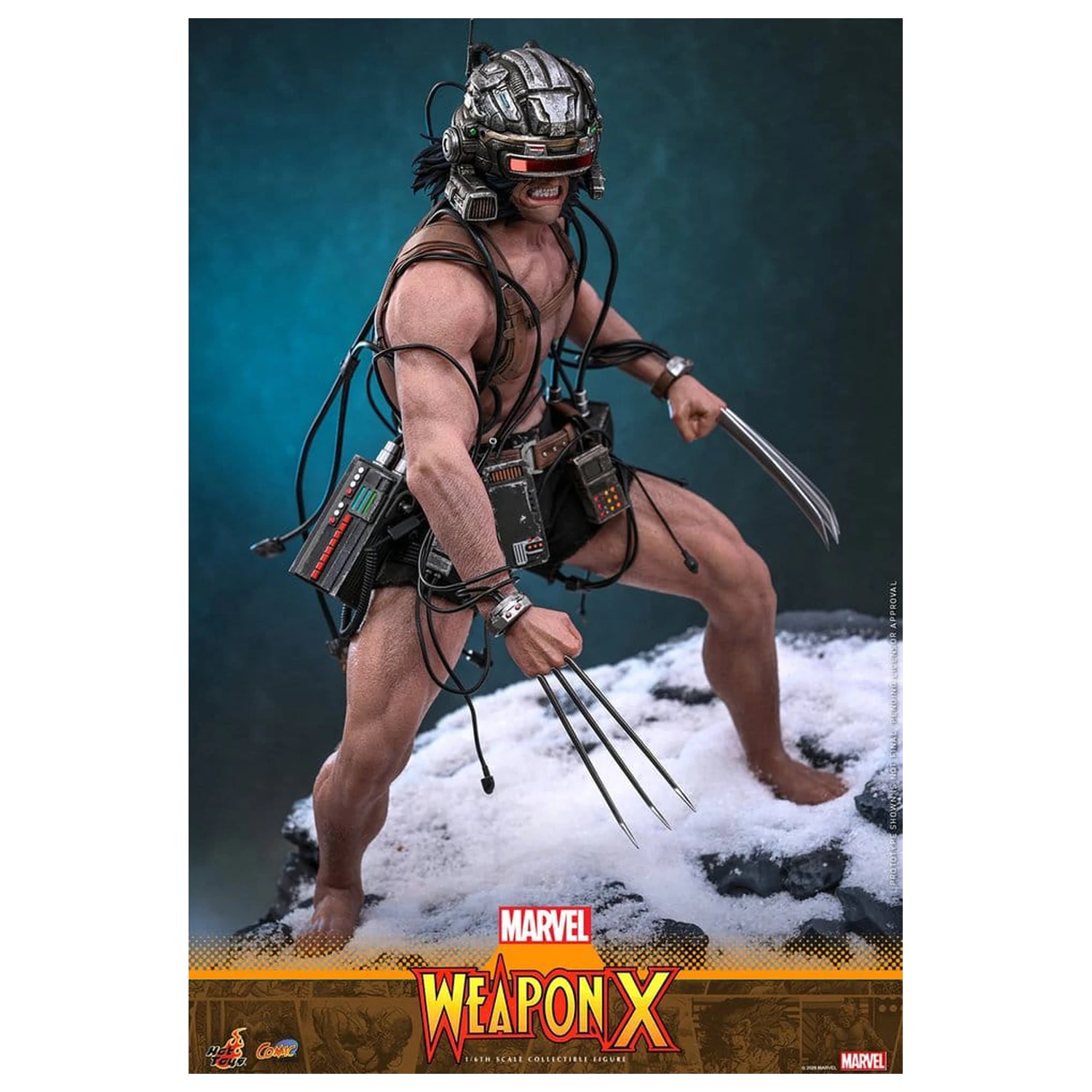 Marvel Comic Masterpiece Figurka Akcji 1/6 Weapon X 31 cm zdjęcie produktu