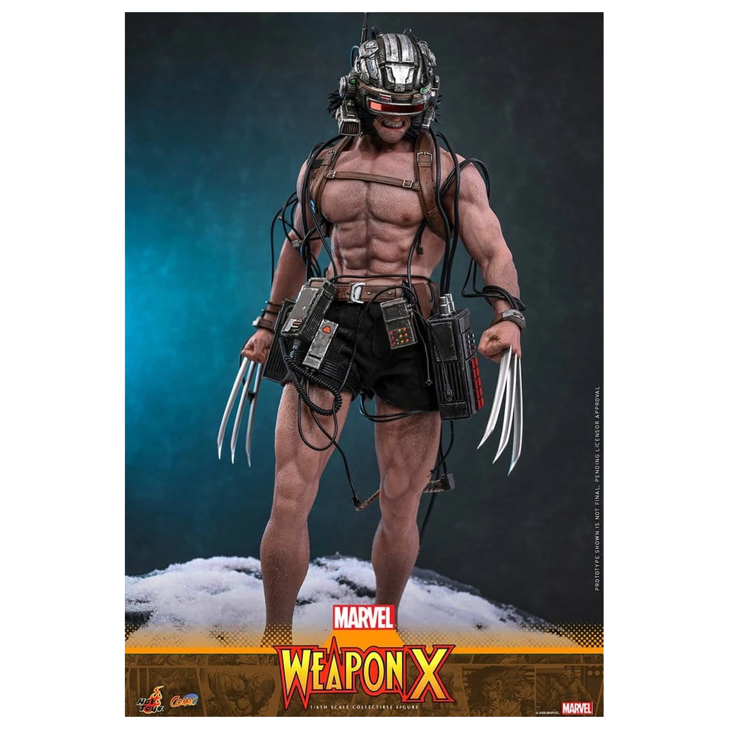 Marvel Comic Masterpiece Figurka Akcji 1/6 Weapon X 31 cm zdjęcie produktu