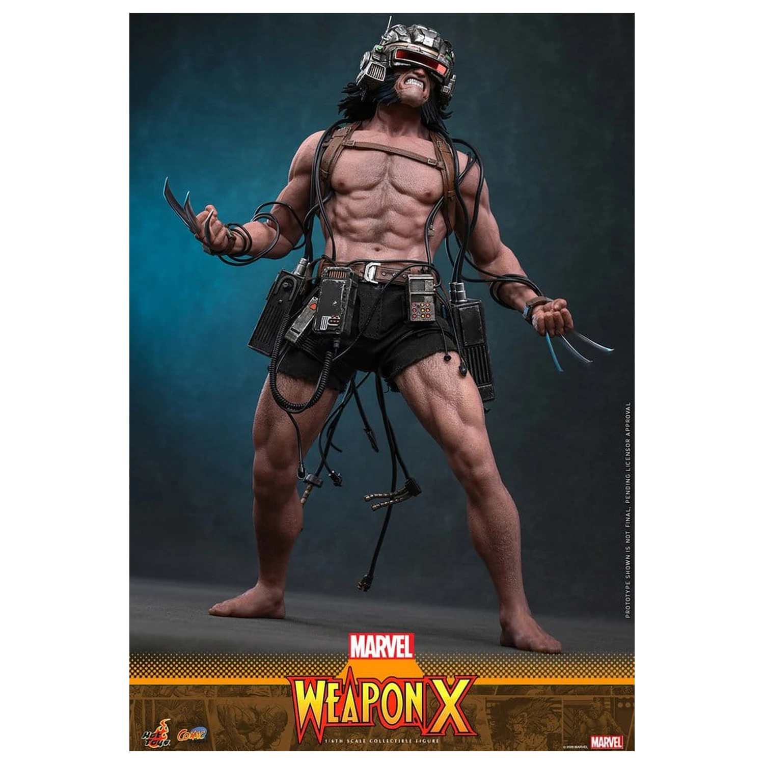 Marvel Comic Masterpiece Figurka Akcji 1/6 Weapon X 31 cm zdjęcie produktu