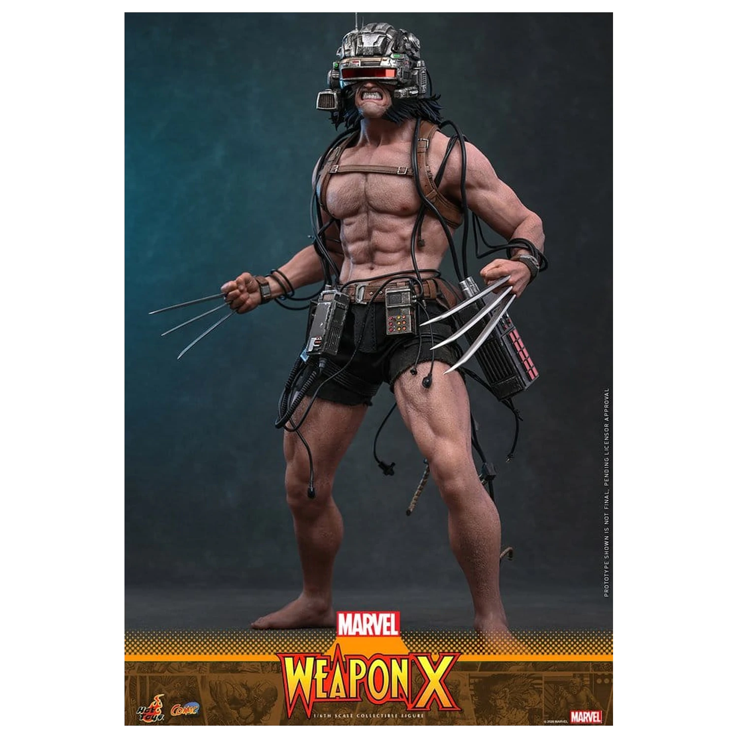 Marvel Comic Masterpiece Figurka Akcji 1/6 Weapon X 31 cm zdjęcie produktu
