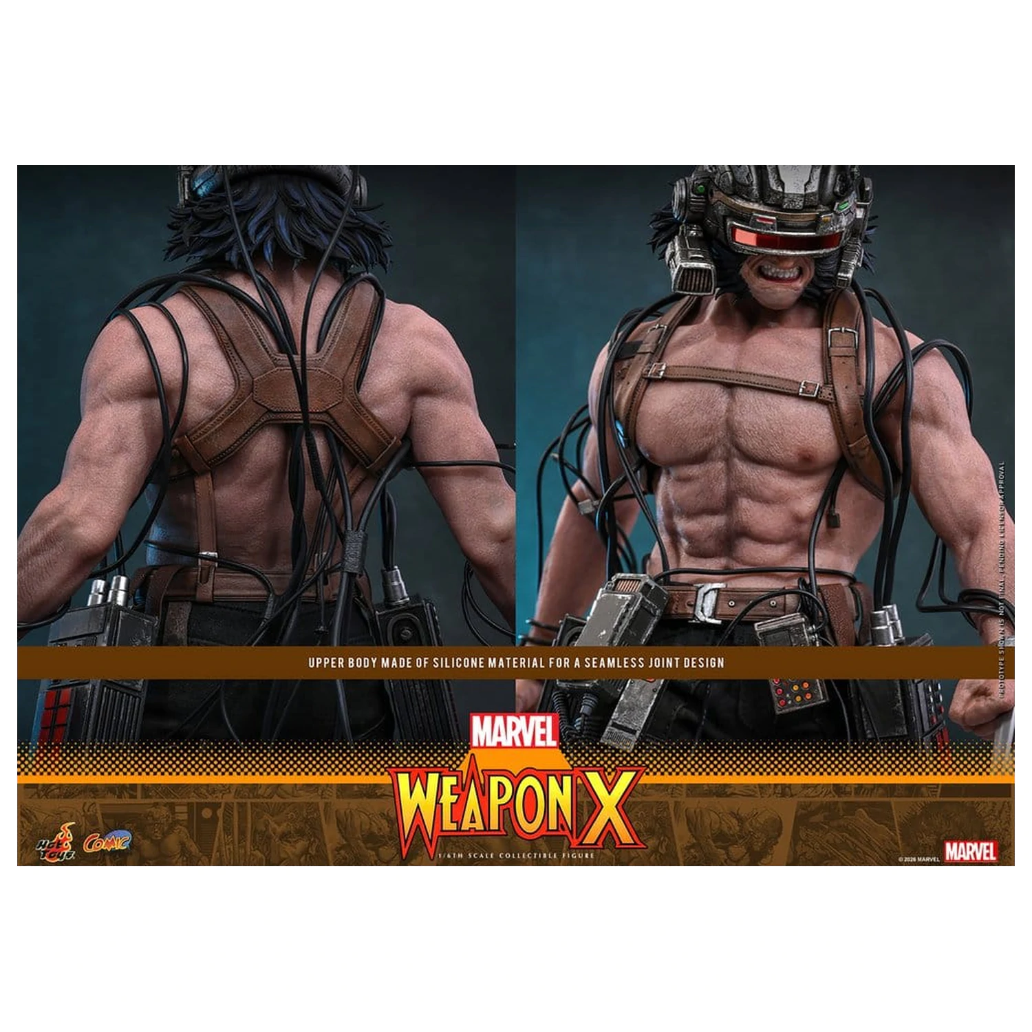 Marvel Comic Masterpiece Figurka Akcji 1/6 Weapon X 31 cm zdjęcie produktu
