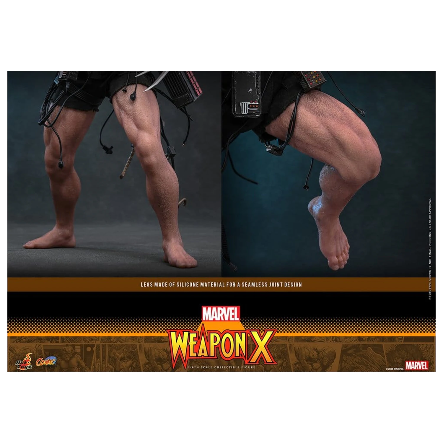 Marvel Comic Masterpiece Figurka Akcji 1/6 Weapon X 31 cm zdjęcie produktu