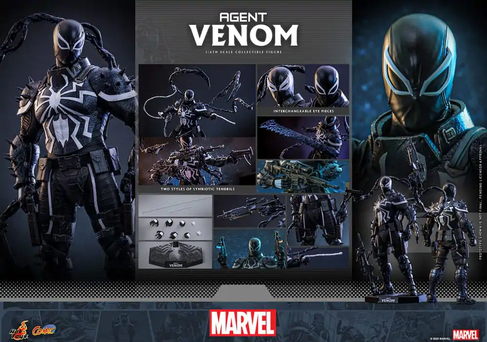 Figurka Akcji Marvel Comics 1/6 Agent Venom 32 cm zdjęcie produktu