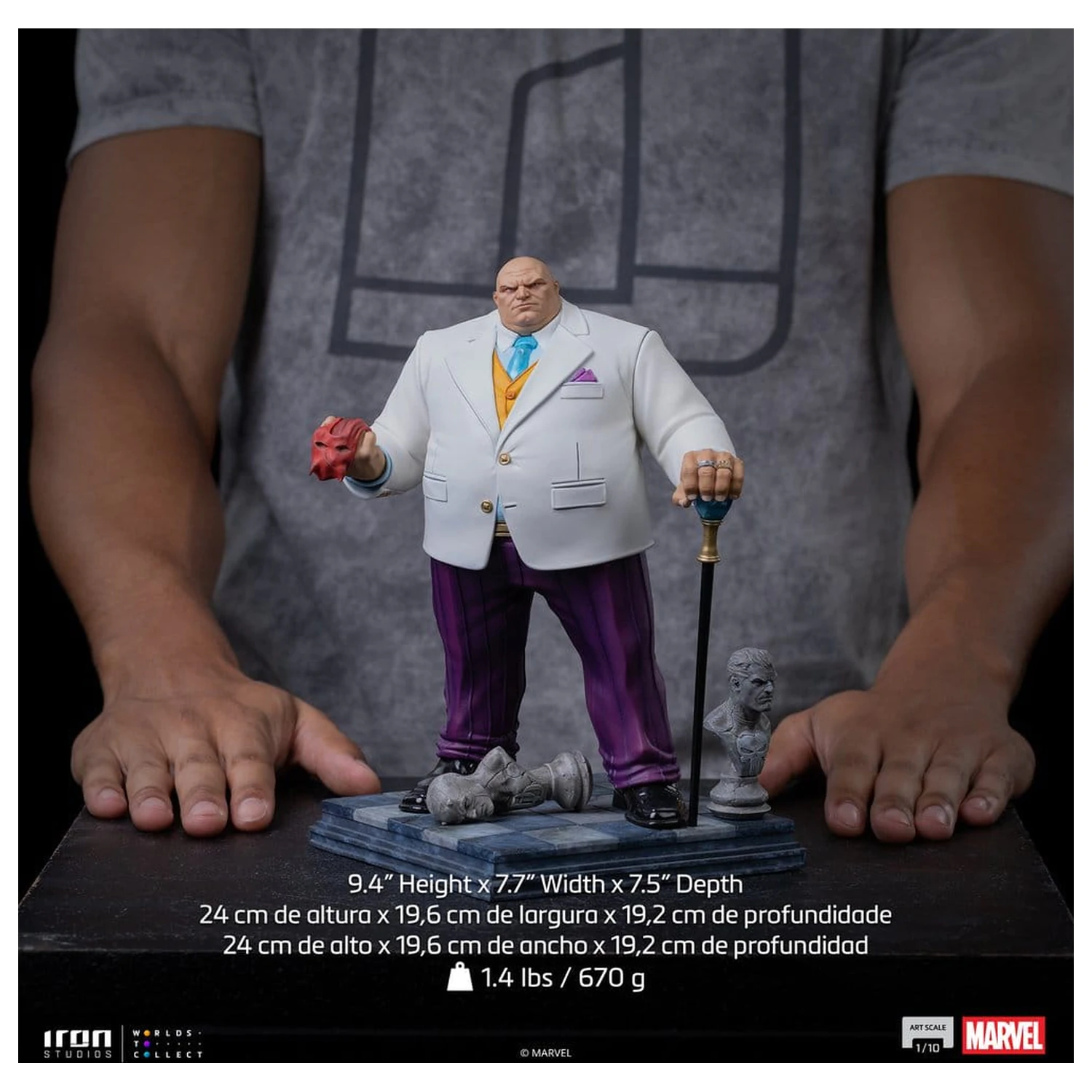 Marvel Comics Art Scale Statua 1/10 Kingpin 24 cm zdjęcie produktu