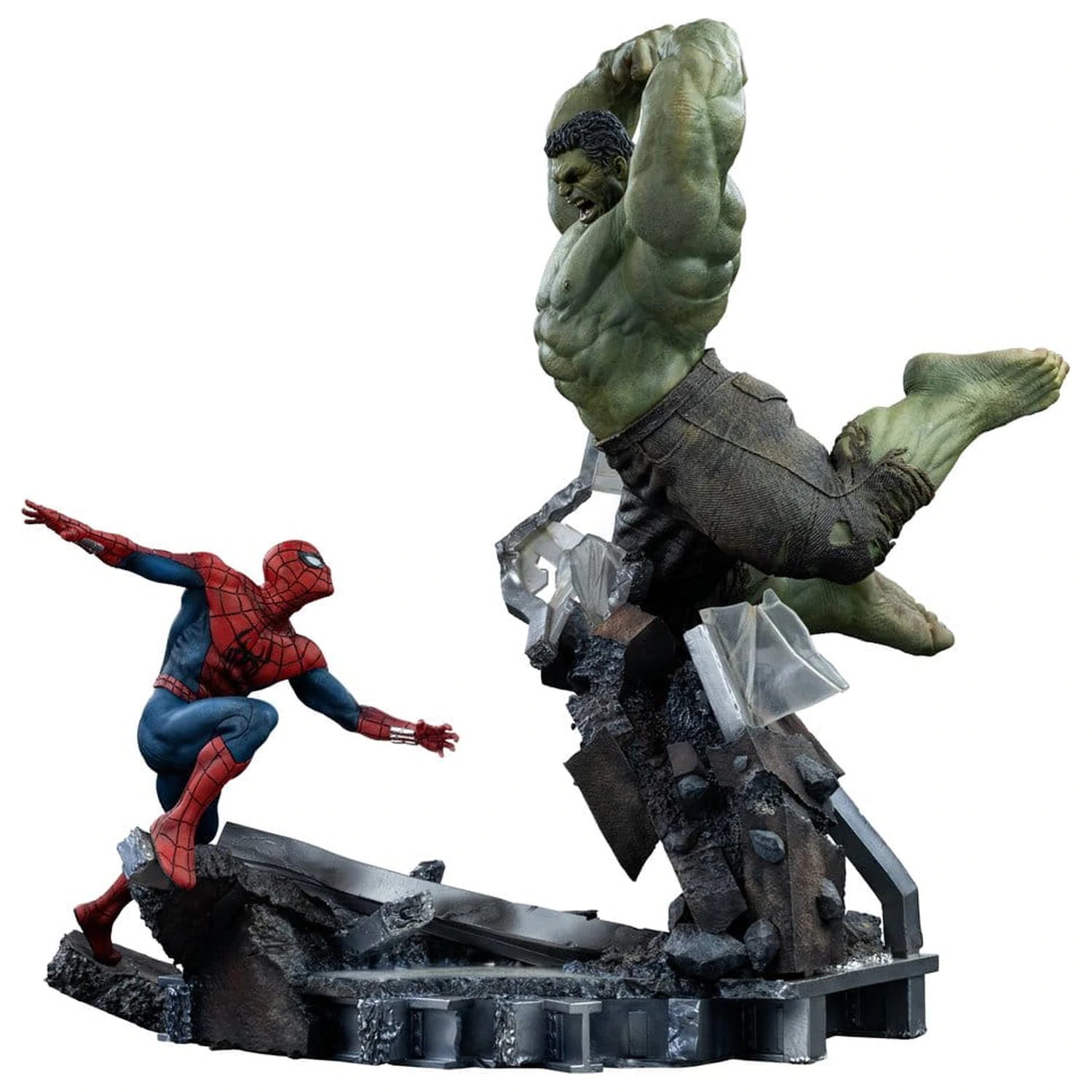 Marvel Comics Art Scale Statua 1/10 Spider-Man vs Hulk 38 cm zdjęcie produktu