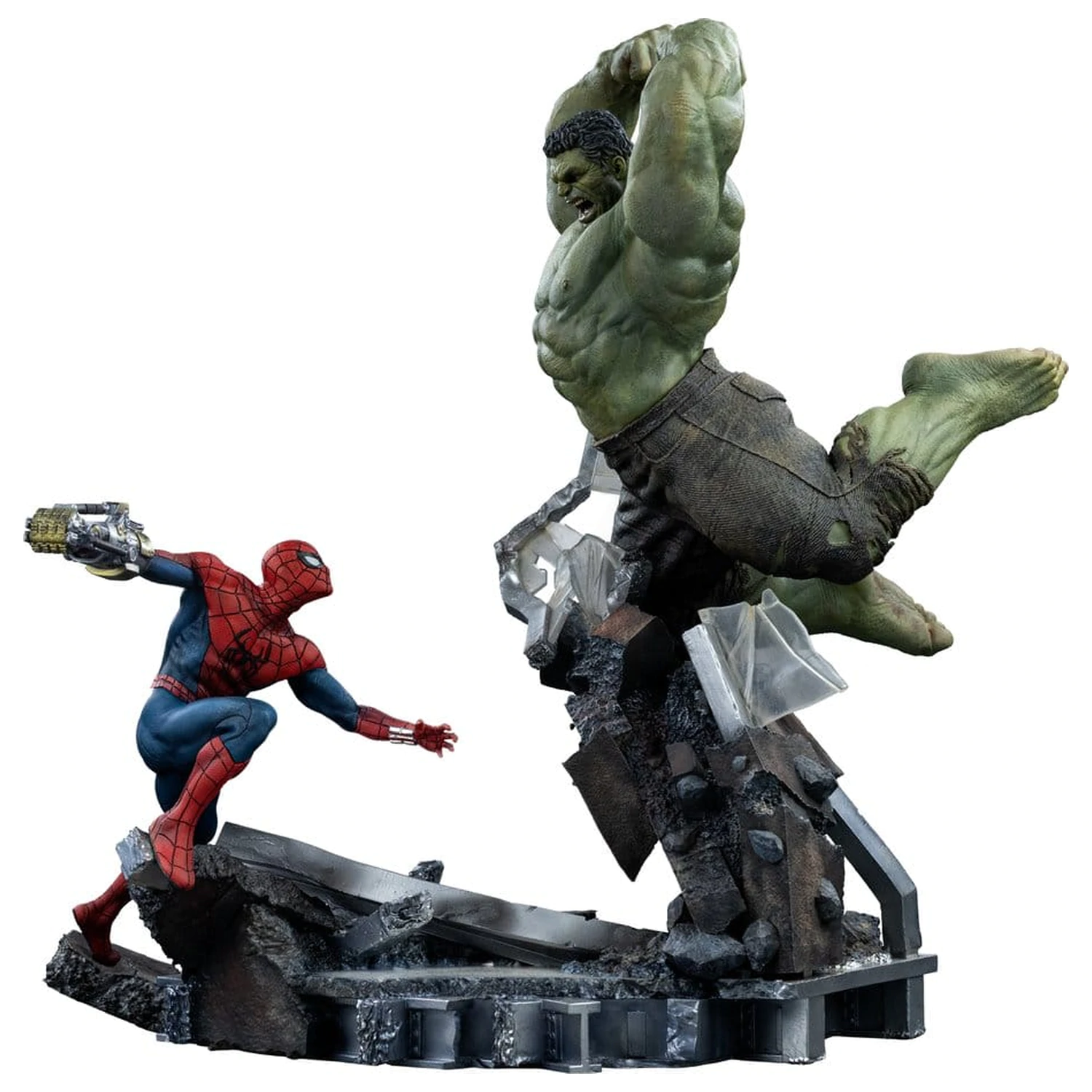 Marvel Comics Art Scale Statua 1/10 Spider-Man vs Hulk 38 cm zdjęcie produktu