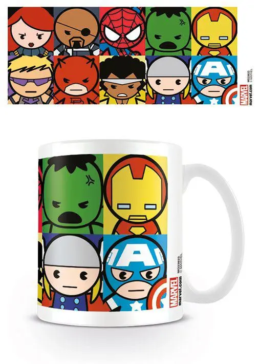 Kubek Marvel Comics Kawaii Characters zdjęcie produktu