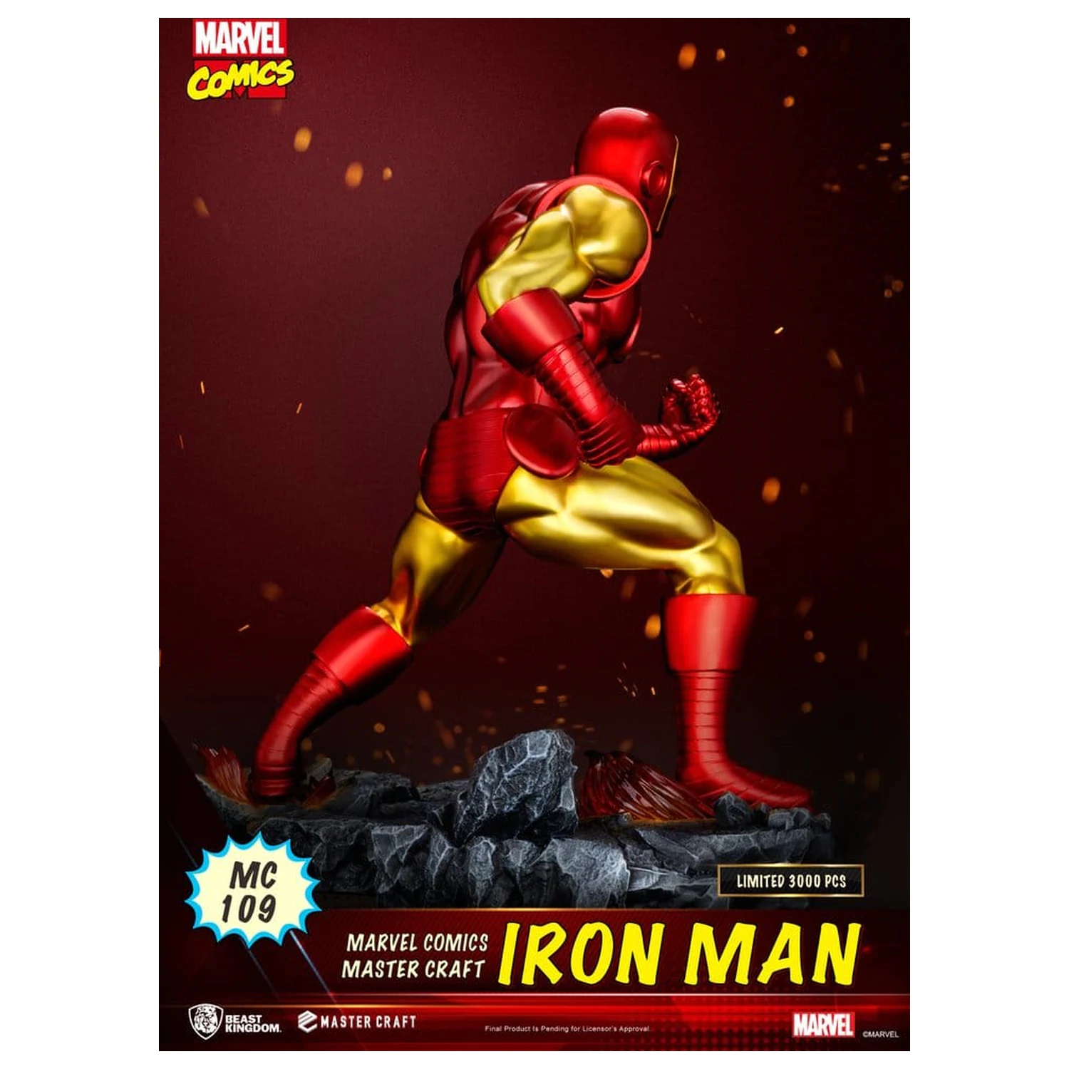 Marvel Comics Master Craft Statua Iron Man 29 cm zdjęcie produktu