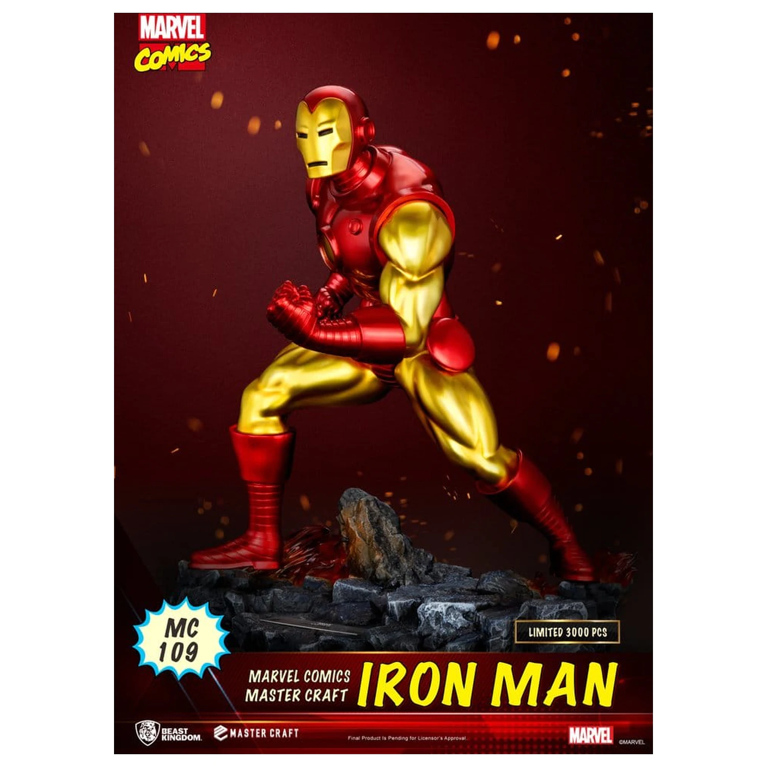 Marvel Comics Master Craft Statua Iron Man 29 cm zdjęcie produktu