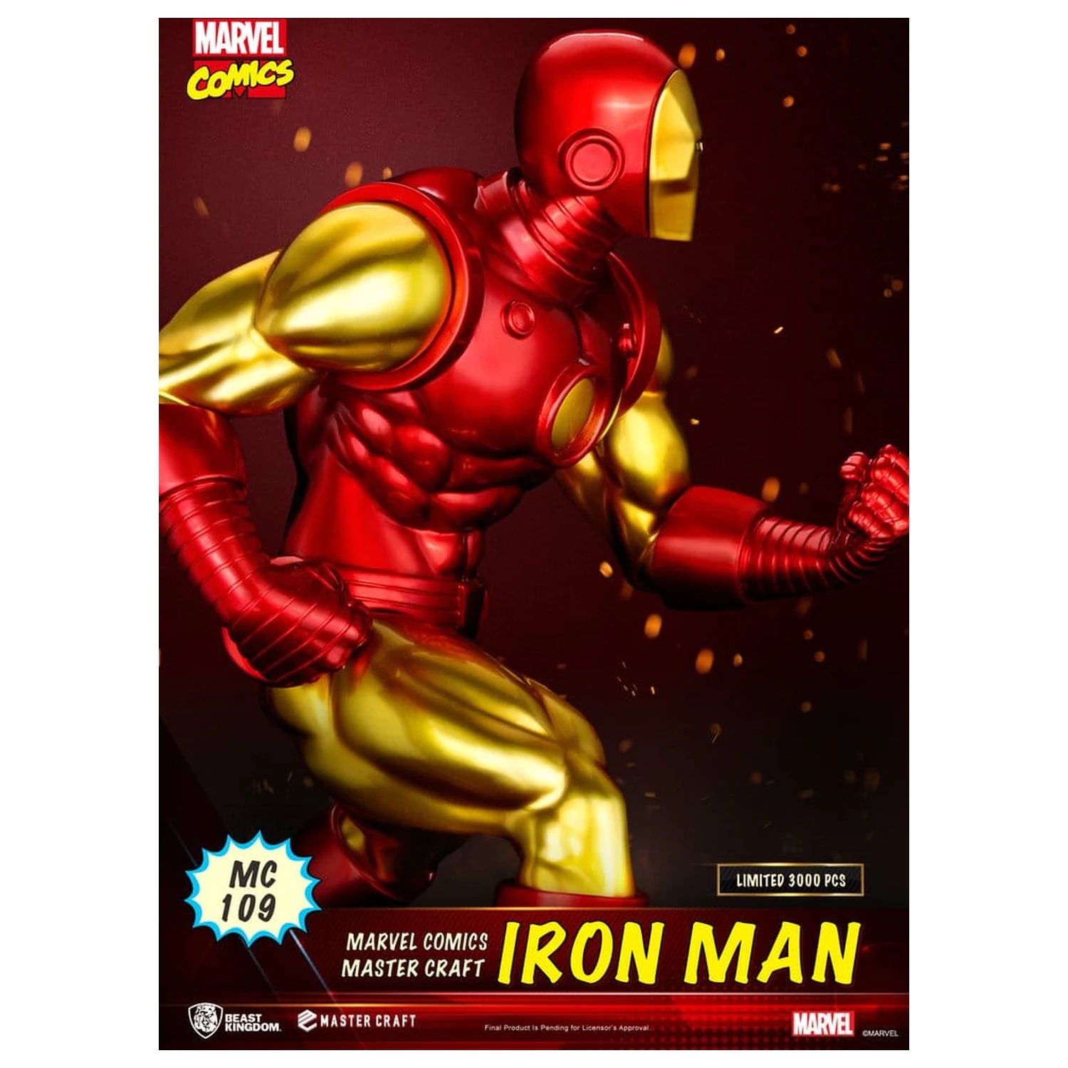 Marvel Comics Master Craft Statua Iron Man 29 cm zdjęcie produktu