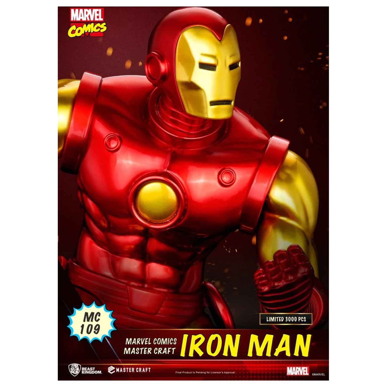 Marvel Comics Master Craft Statua Iron Man 29 cm zdjęcie produktu