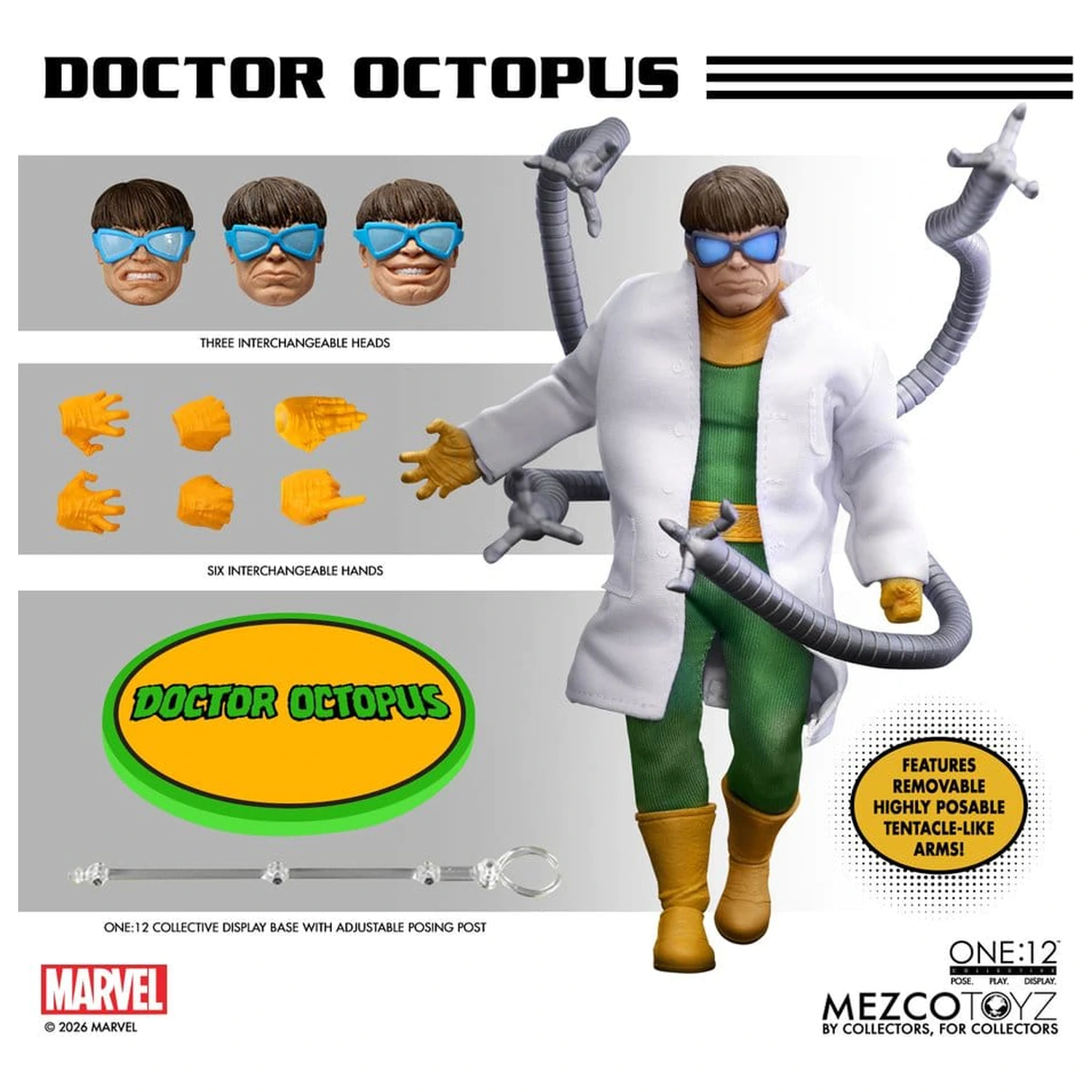 Figurka akcji Marvel Comics One:12 Collective 1/12 Doctor Octopus 16 cm zdjęcie produktu