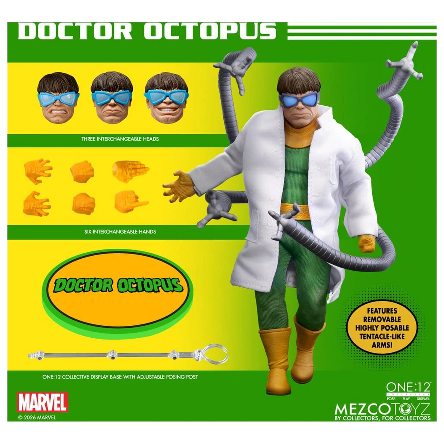 Figurka akcji Marvel Comics One:12 Collective 1/12 Doctor Octopus 16 cm zdjęcie produktu