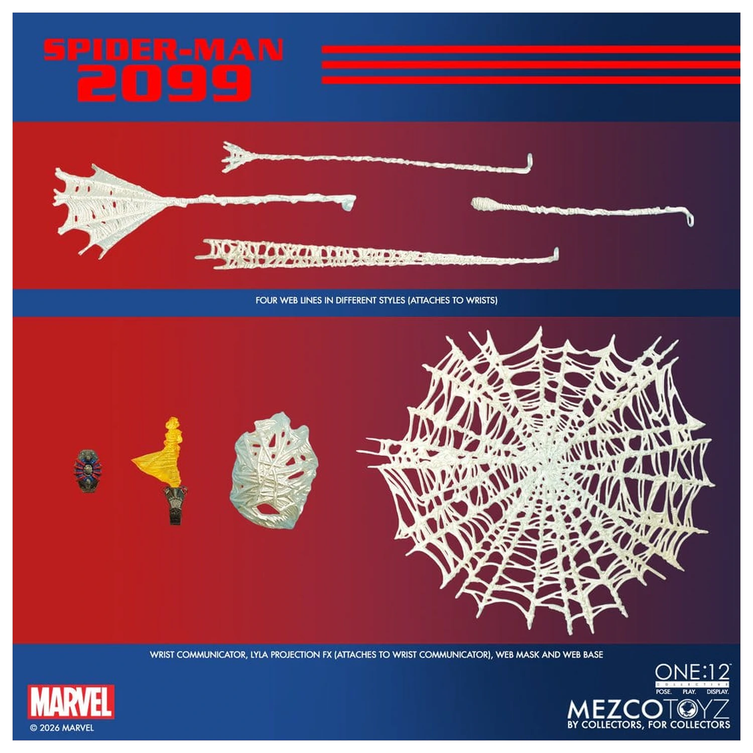 Marvel Comics One:12 Collective Figurka Akcji 1/12 Spider-Man 2099 17 cm zdjęcie produktu