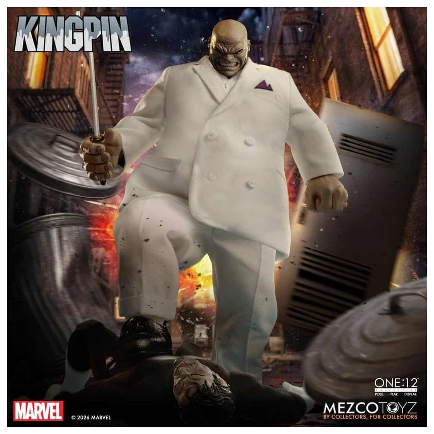 Marvel Comics One:12 Collective Figurka Akcji 1/12 Kingpin 18 cm zdjęcie produktu