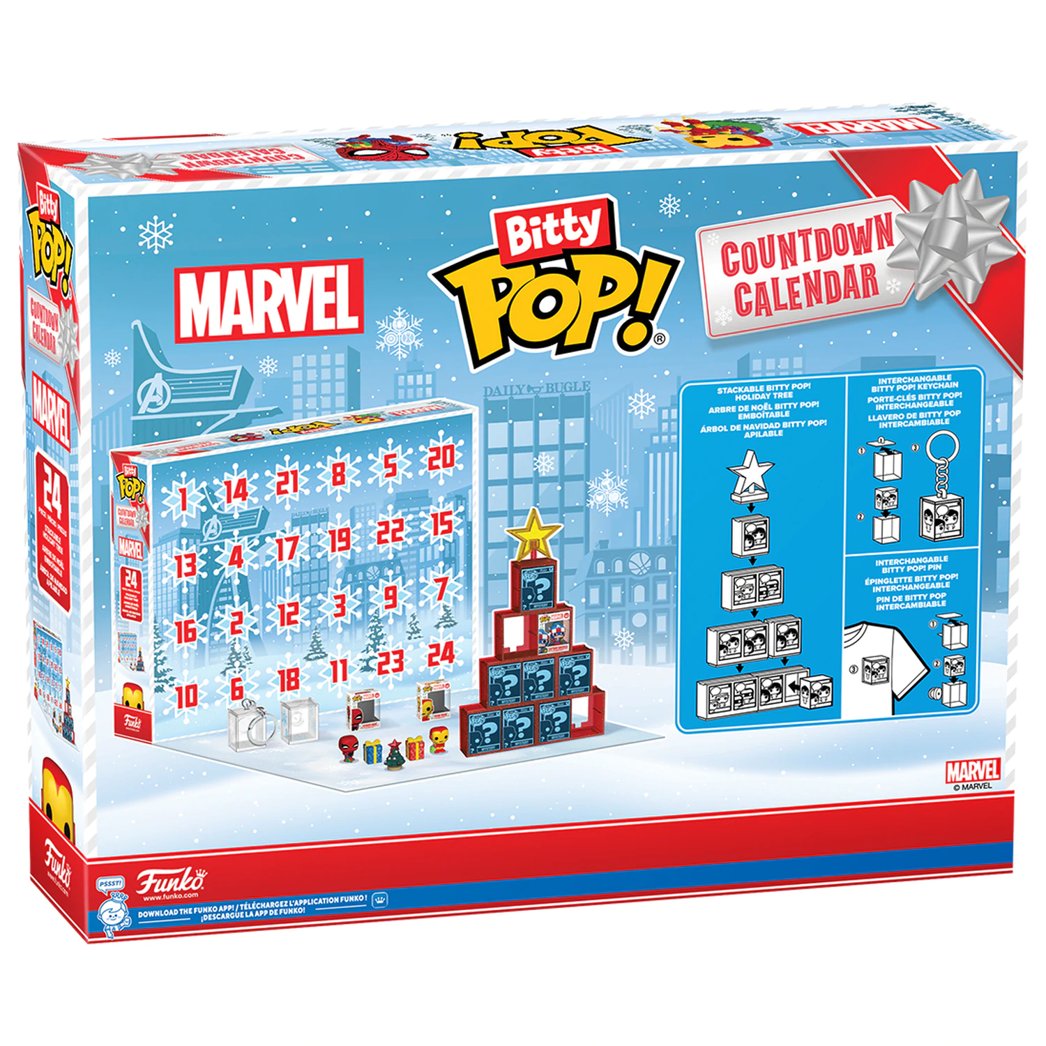 Marvel Comics Bitty Funko POP! Kalendarz adwentowy zdjęcie produktu