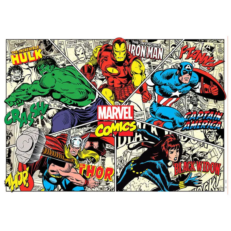 Puzzle Marvel Comics 500 elementów zdjęcie produktu