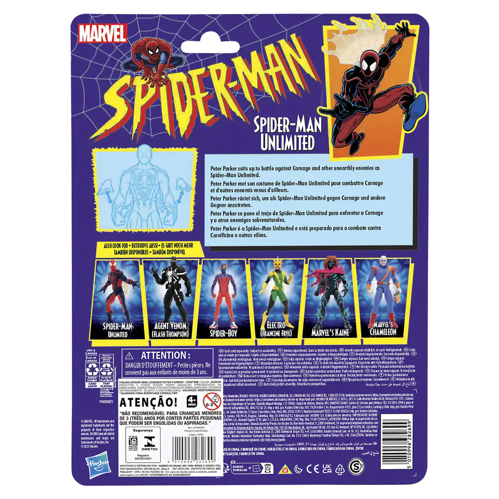 Marvel Comics Spider-Man Spiderman Unlimited figurka 15 cm zdjęcie produktu