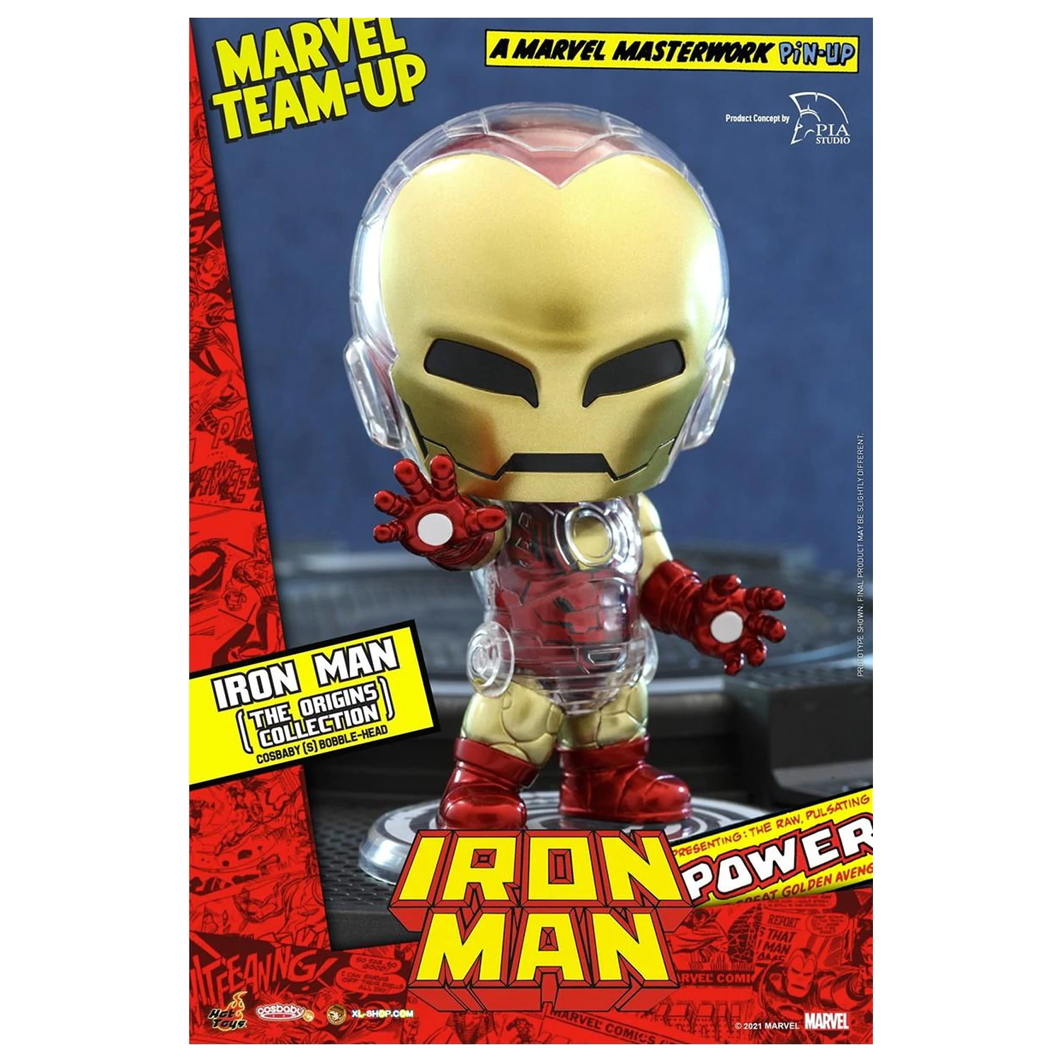 Figurka Marvel Cosbaby Wave 1 Iron Man Origins zdjęcie produktu